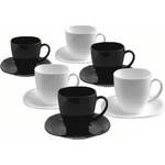 Сервиз чайный Luminarc Carine Black&White D2371