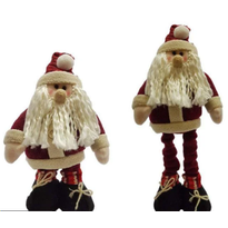 Санта с выдвижными ногами 40-50 см
