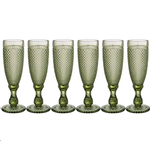 Набор бокалов для шампанского Lefard Muza Color Гранат 781-153 6 шт