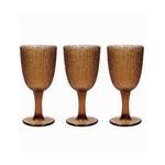Набор бокалов для вина Tognana Glass Ambra коричневый