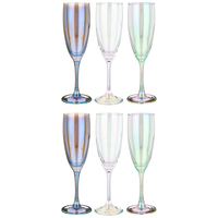 Набор бокалов для шампанского Agness "Времена года" 194-587 6 шт