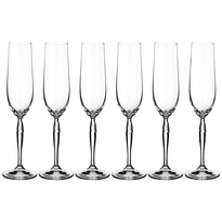 Набор бокалов для шампанского Bohemia Crystal "Кeira" 674-628