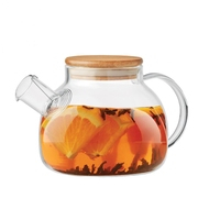 Жаропрочный стеклянный чайник Kelli KL-3221 1,2 л