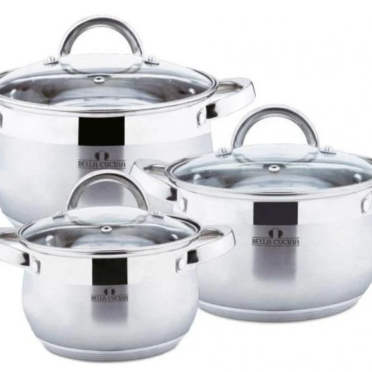 Набор кастрюль Bella Cucina BC-2055