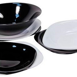 Столовый сервиз Luminarc Carine Black&White 19пр. D2381 (N1491)
