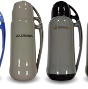 Термос со стеклянной колбой Goldenberg GB 903 1.8л