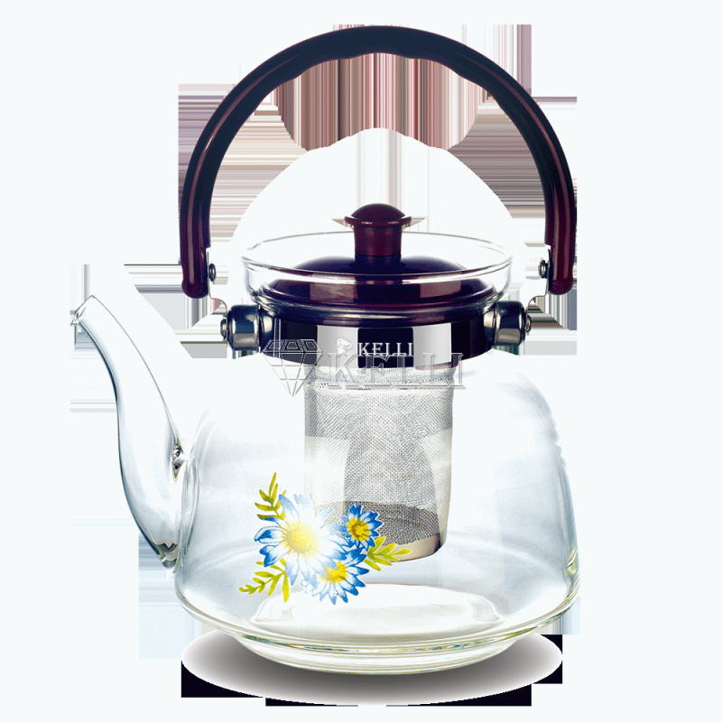 Чайник стеклянный Kelli KL 3002 1.4л