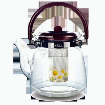 Чайник стеклянный Kelli KL 3006 0.8л