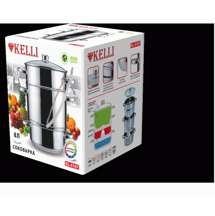 Соковарка Kelli KL 4107 8л