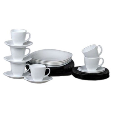 Столовый сервиз Luminarc Carine Black & White (Luminarc CARINE MIX) D2382 / N1500 30пр.