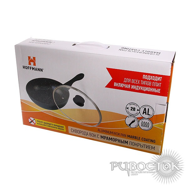 Сковорода WOK Hoffmann HM 3332 32см