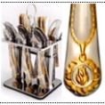 Набор столовых приборов Ziggler ZG 2443 Gold 25пр.