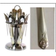 Набор столовых приборов Ziggler ZG 2443 Silver 25пр.