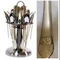 Набор столовых приборов Ziggler ZG 2492 Silver 25пр.