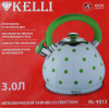 Чайник металлический Kelli KL 4313 3.0л