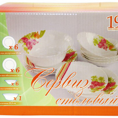 Cервиз столовый Анже 19 пр. OW-19C8(N)/701