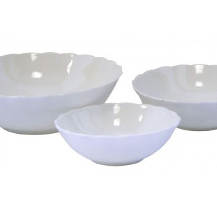 Набор салатниц 3 пр. W-3X/WHITE