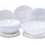 Cервиз столовый W-19I/WHITE 19 пр. без деколи