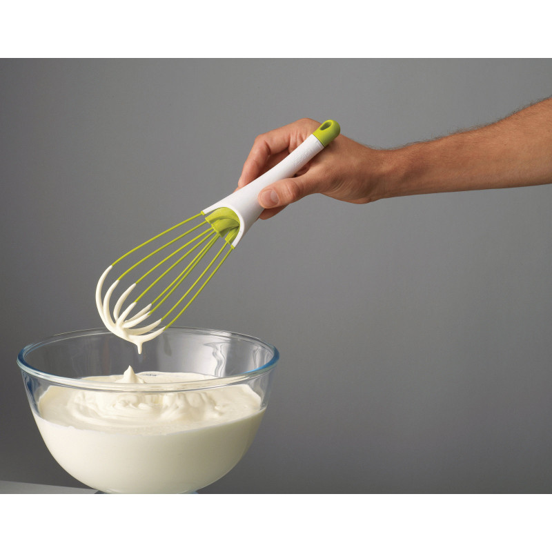 Складной венчик-мешалка Twist Whisk 20071 бело-зелёный