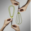 Складной венчик-мешалка Twist Whisk 20071 бело-зелёный