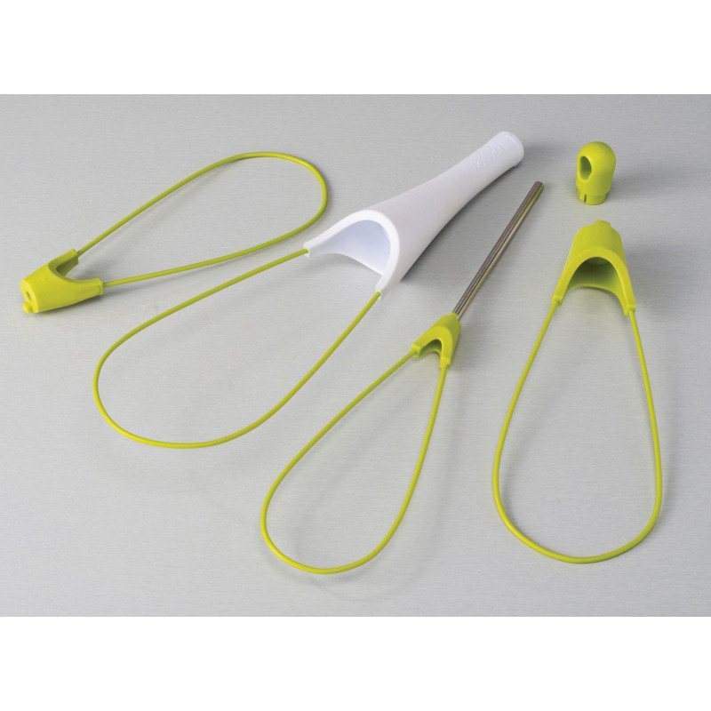 Складной венчик-мешалка Twist Whisk 20071 бело-зелёный