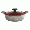 Жаровня литая 24см со стекл.крышкой 24см, Frybest Ozen-L24IK