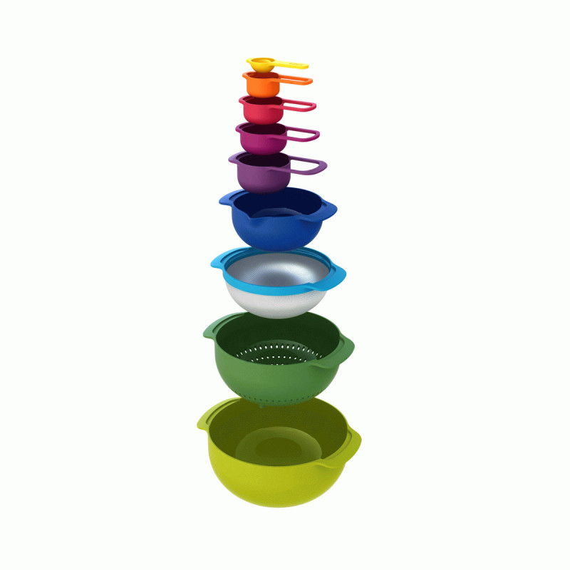 Набор мисок Joseph Joseph Nest 9 Plus 40031 multi colour