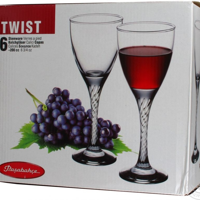Набор бокалов Pasabahce Twist 44372 6шт