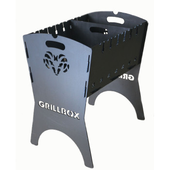 Мангал Grillbox (Hunter) с перегородкой 0002