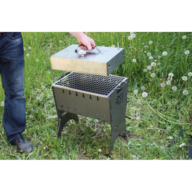 Коптилка Grillbox 0008 с гидрозатвором