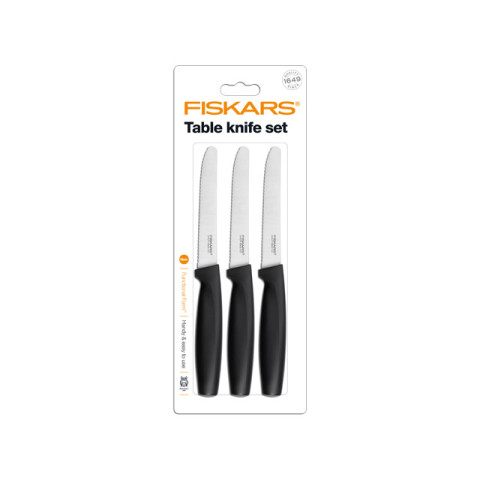 Набор ножей столовых FISKARS 1014279 3шт