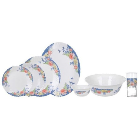 Сервиз столовый Luminarc Arcopal Florine L5297 38+7 пр.