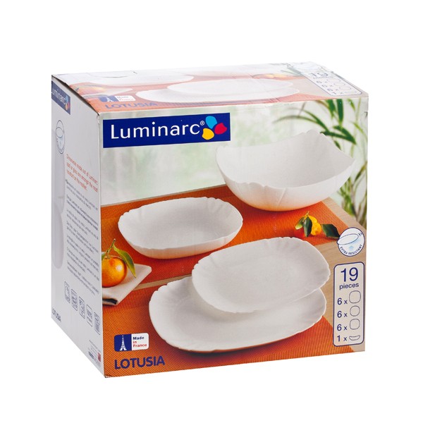 Столовый сервиз Luminarc Lotusia H1792 19 пр.