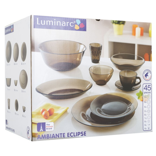 Столовый сервиз Luminarc Ambiante Eclipse L5181 45 пр.