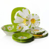 Столовый сервиз Luminarc Carine Paquerette Green N4218 19 пр.