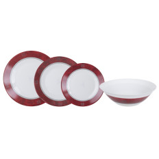 Сервиз столовый Luminarc Essence Rubis N4492 19пр.