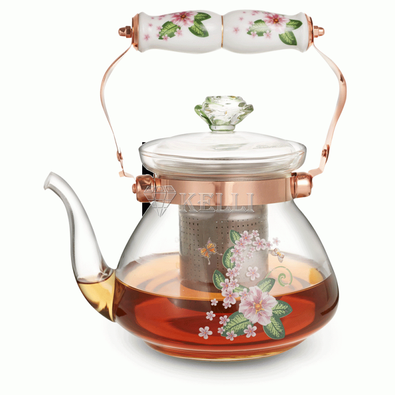 Чайник стеклянный Kelli KL 3058 1л