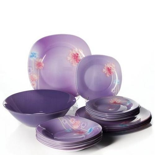 Столовый сервиз Luminarc Angel Purple N7123 71пр.