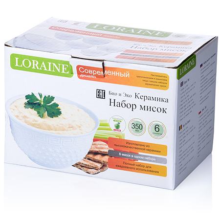 Набор салатниц Loraine LR 27661 6шт.