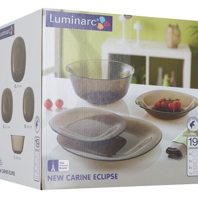 Столовый сервиз Luminarc Carine Eclipse L5111 19 пр.