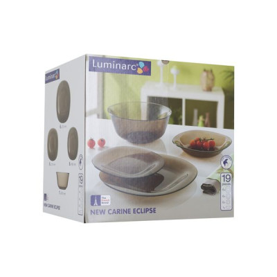 Столовый сервиз Luminarc Carine Eclipse L5111 19 пр.