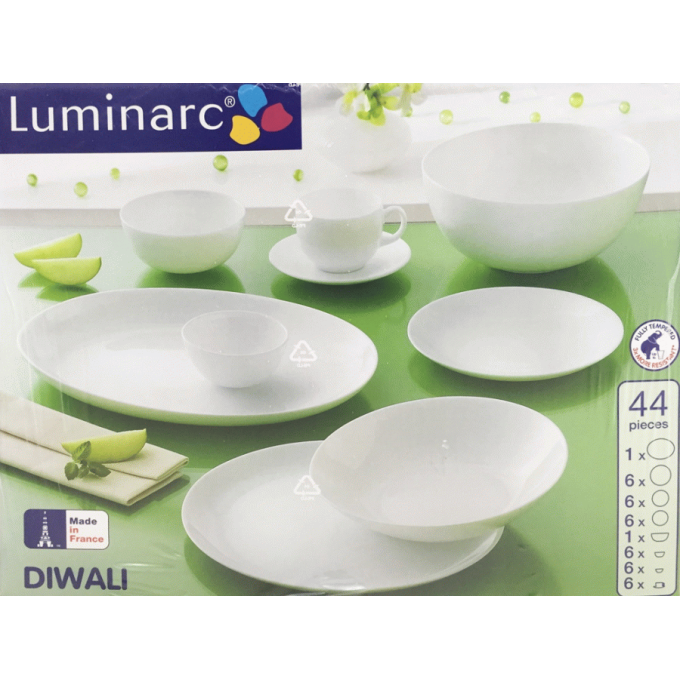 Сервиз столовый Luminarc DIWALI J9737 44пр.