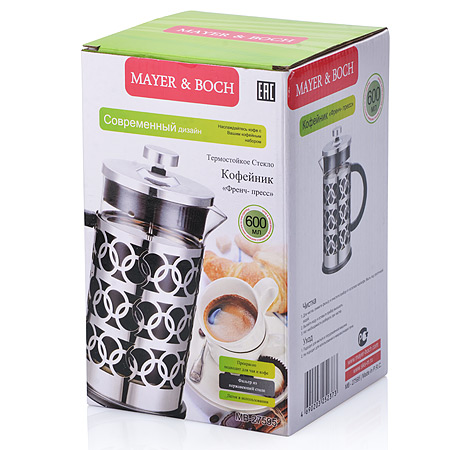 Френч-пресс Mayer&Boch MB 27595 0.6 л