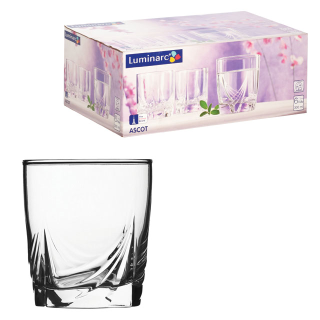 Набор стаканов Luminarc Ascot H9812 6шт