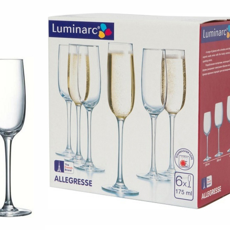 Фужеры для шампанского Luminarc Allergresse J8162 6шт