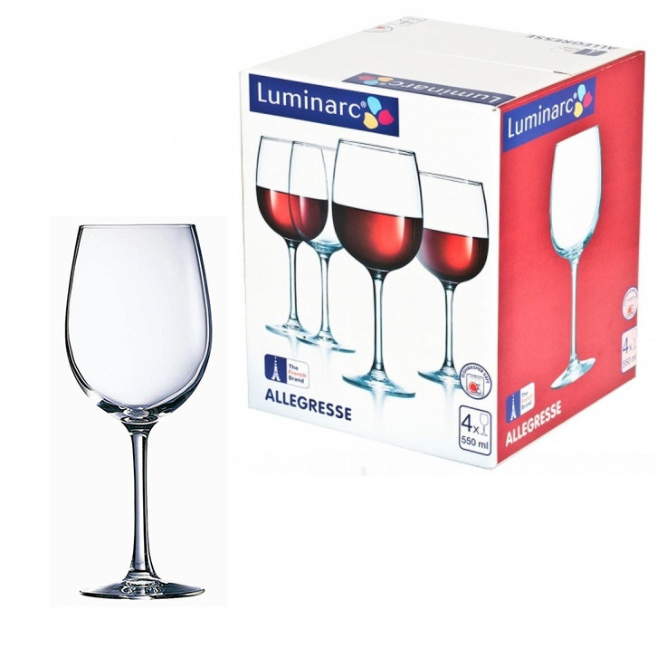 Бокалы для вина Luminarc Allergresse L1403 4шт