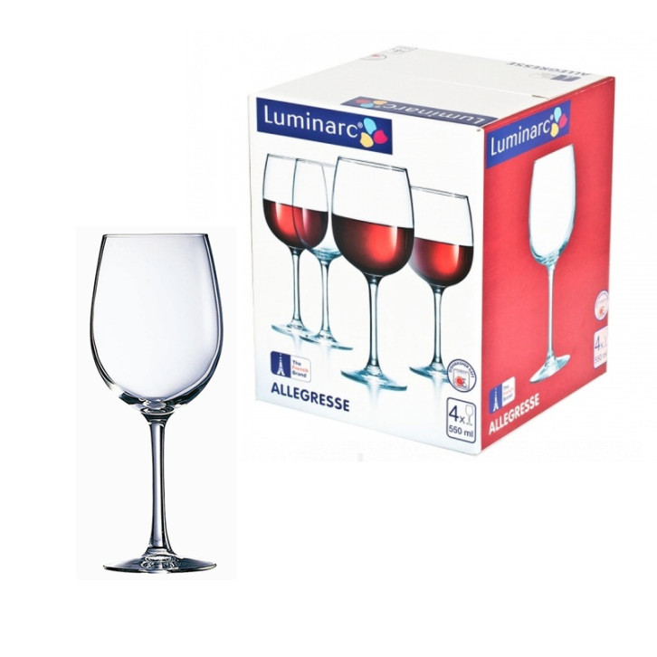 Бокалы для вина Luminarc Allergresse L1403 4шт