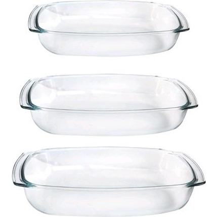 Набор для запекания Termisil PZ00017A 3пр./1,4L, 2,3L, 3,6L.