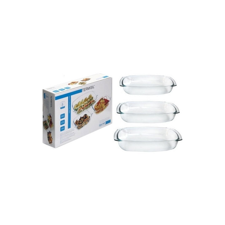 Набор для запекания Termisil PZ00017A 3пр./1,4L, 2,3L, 3,6L.