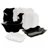 Cтоловый сервиз Authentic black/white 19пр E6195